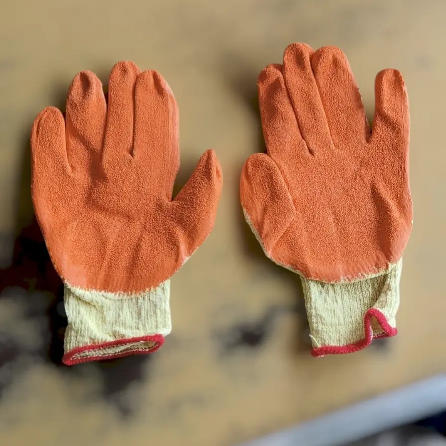 cotten hand gloves